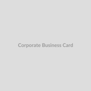 Minimal Corporate Business Card Template