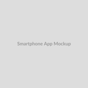 Smartphone App Screen Mockup