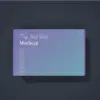 Flip Top Box Mockup